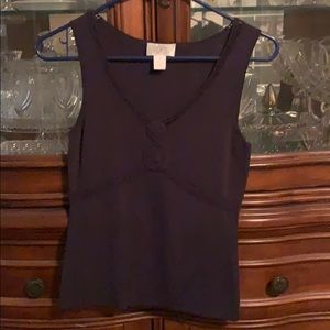 Loft navy top size s petite